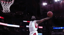 James Harden Slam Dunk GIF - James Harden Slam Dunk Houston Rockets GIFs