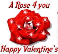 Happy Valentines Happy Valentines Day Sticker - Happy Valentines Happy Valentines Day Roses Stickers
