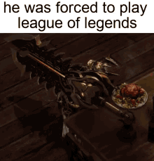 He Was Forced To Play League Of Legends Lost Ark GIF - He Was Forced To Play League Of Legends He Was Forced To League Of Legends GIFs