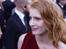 Jessica Chastain Idk GIF - Jessica Chastain Idk I Dont Know GIFs