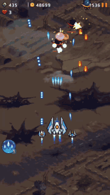 spaceship flying firing gaming video game