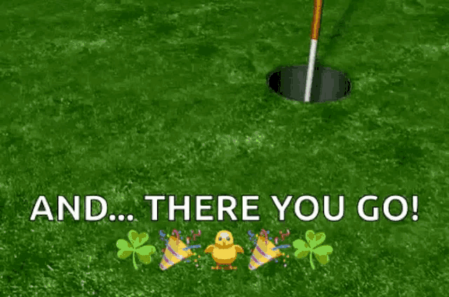 Golf Sport GIF - Golf Sport And There You Go - Discover & Share GIFs