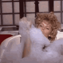 Kylie Minogue Bubble Bath GIF - Kylie Minogue Bubble Bath I Should Be So Lucky GIFs