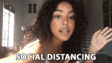 social distancing arlissa make a distance distance themselves separation