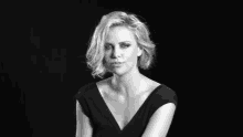 Expressions Charlize Theron GIF - Expressions Charlize Theron Theron GIFs