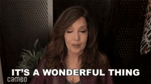 its a wonderful thing maria canals barrera cameo its a great thing its a fantastic thing