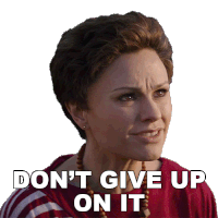 Dont Give Up On It Brenda Warner Sticker - Dont Give Up On It Brenda Warner Anna Paquin Stickers