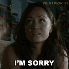 Im Sorry Kim Chang GIF - Im Sorry Kim Chang Wentworth GIFs