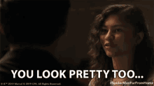 You Look Pretty Too Compliment GIF - You Look Pretty Too Pretty Compliment GIFs