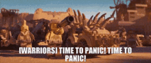 The Lego Movie Time To Panic GIF - The Lego Movie Time To Panic Panic GIFs