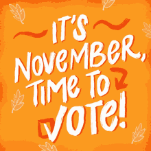 Its November Time To Vote November3 GIF - Its November Time To Vote Time To Vote November GIFs