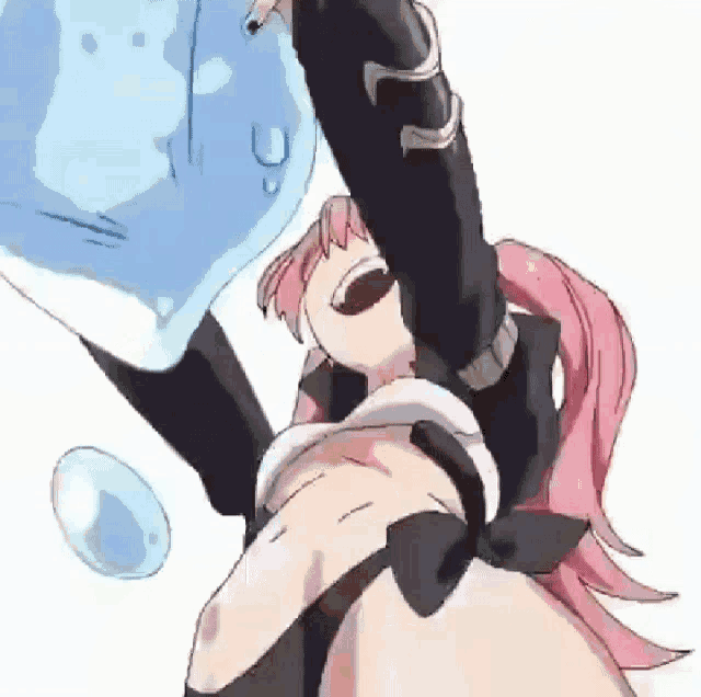 That Time I Got Reincarnated As A Slime,Milim Nava,cute,anime,gif,animated ...