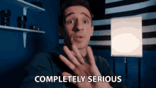 Completely Serious Anthony Mennella GIF - Completely Serious Anthony Mennella Culter35 GIFs