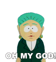 Oh My God Mayor Mcdaniels Sticker - Oh My God Mayor Mcdaniels South Park Stickers