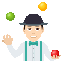 Juggling Joypixels Sticker - Juggling Joypixels Juggler Stickers