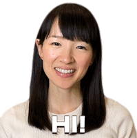 Hi Marie Kondo Sticker - Hi Marie Kondo Good Housekeeping Stickers