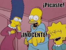 Los Simpson Picaste Inocente Broma Risa GIF - Los Simpson Picaste Inocente GIFs