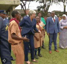 Theresa May Dancing Africa GIF - Theresa May Dancing Theresa May Africa GIFs