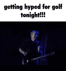 Golf With Your Friends Get On Golf GIF - Golf With Your Friends Get On Golf Alex Lifeson GIFs