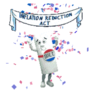 Inflationreductionact Climate Sticker - Inflationreductionact Climate Lower Price Prescription Drugs Stickers