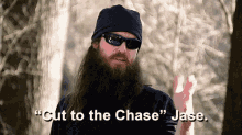 Satisfactory Catchphrase Attempt GIF - Cut To The Chase Jase Duck Dynasty GIFs