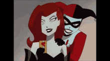 Harley Quinn Poison Ivy GIF - Harley Quinn Poison Ivy Smile GIFs