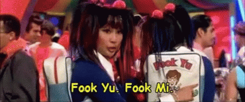 Fook Yu Fook Mi Girl GIF - Fook Yu Fook Mi Girl Talking GIFs.
