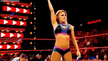 Alexa Bliss Points Up GIF - Alexa Bliss Points Up Points Above GIFs