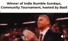 Indie Rumble Indie Rumble Sundays GIF - Indie Rumble Indie Rumble Sundays Basil Indie Rumble GIFs