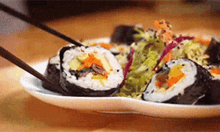 Sushi Japanese Food GIF - Sushi Japanese Food Sushi Day GIFs