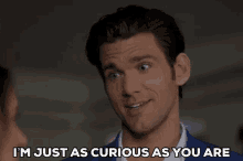 Curious Smile GIF - Curious Smile Kevinmcgarry GIFs
