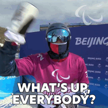 Whats Up Everybody Snowboarding GIF - Whats Up Everybody Snowboarding Zach Miller GIFs