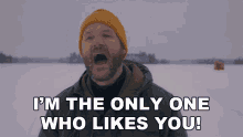Im The Only One Who Likes You Kyle GIF - Im The Only One Who Likes You Kyle The Climb GIFs
