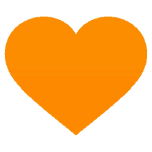 orange heart symbols joypixels heart heart symbol