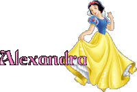 Alexandra Alexandra Name Sticker - Alexandra Alexandra Name Snow White Stickers