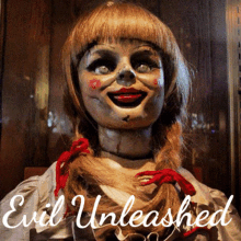 Evil Unleashed Annabelle GIF - Evil Unleashed Annabelle Creepy GIFs