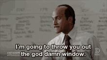 Angry Im Going To Throw You Out The Windom GIF - Angry Im Going To Throw You Out The Windom Keegan Michael Key GIFs