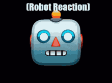 shark reaction robot reaction robot head