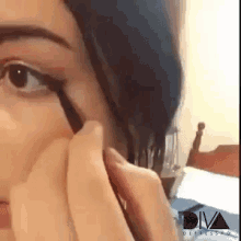 line aojo eye liner makeup tutorial funny