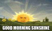 Good Morning Sunshine GIF - Good Morning Sunshine Nic Cage Sun GIFs