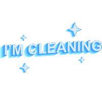 Im Cleaning Cleaning Up Sticker - Im Cleaning Cleaning Up Sweeping Stickers