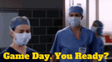 Greys Anatomy Kai Bartley GIF - Greys Anatomy Kai Bartley Game Day GIFs