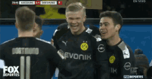 Group Hug Erling Haaland GIF - Group Hug Erling Haaland Borussia Dortmund GIFs