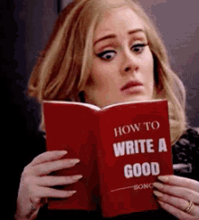 Learning From The Best GIF - Adele How To Write A Good Song Read GIFs