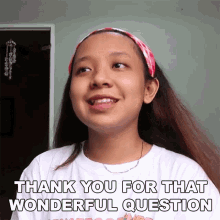 Thank You For That Wonderful Question Aliana Villarosa GIF - Thank You For That Wonderful Question Aliana Villarosa Yanihatesu GIFs