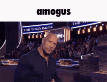 Amogus Among Us GIF - Amogus Among Us Dwayne Johnson GIFs