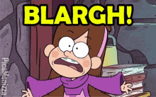 Blargh GIF - Gravity Falls Blargh Argh GIFs
