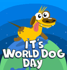 Its World Dog Day International Dog Day GIF - Its World Dog Day International Dog Day Happy Dog Day GIFs