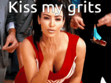 kiss grits blow kiss