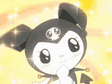 Onegai My Melody Kuromi GIF - Onegai My Melody Kuromi Shiny Eyes GIFs